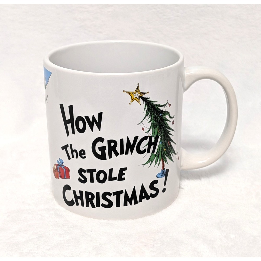 HOW THE GRINCH STOLE CHRISTMAS 4" Over Sized Mug Coffee 20 oz